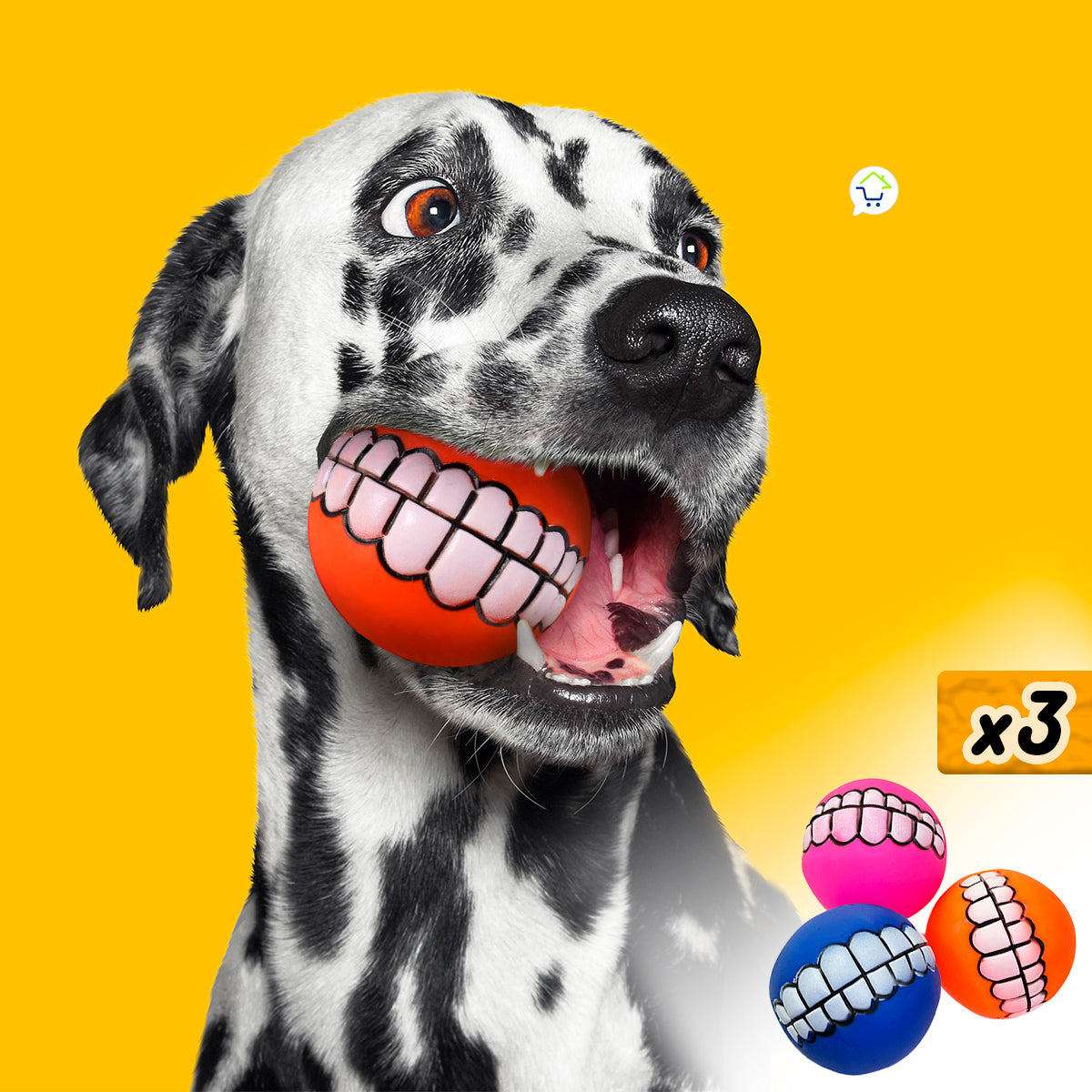 Pelotas Para Perros x3 Juguete X183